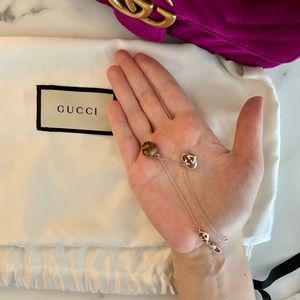 Gucci love Britt collection Bracelet, silver!